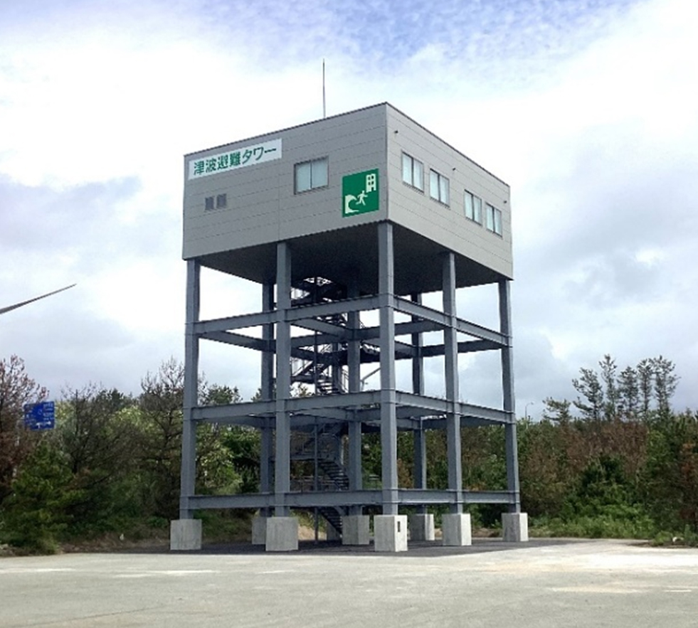 統合補助改修工事（津波避難タワー）